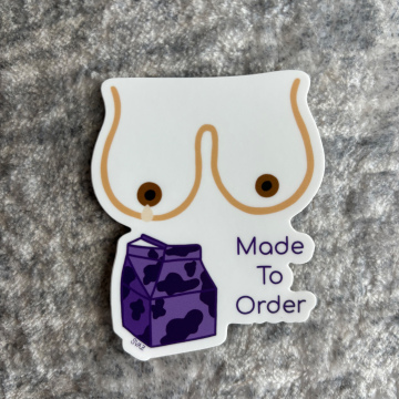 Made to Order Sticker