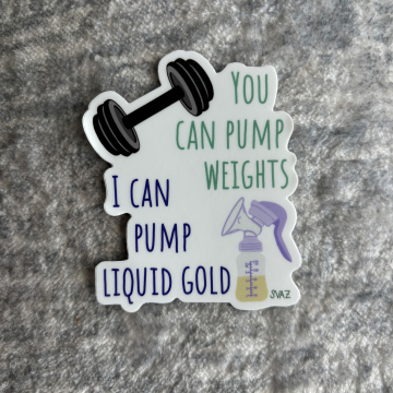 Liquid Gold Sticker